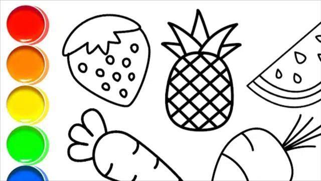 最简单的简笔画图片大全 0—3岁幼儿简笔画图片