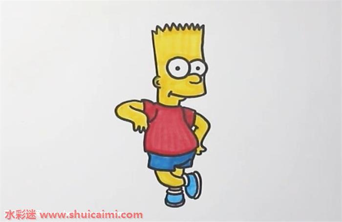 辛普森怎么画 辛普森简笔画简单又漂亮