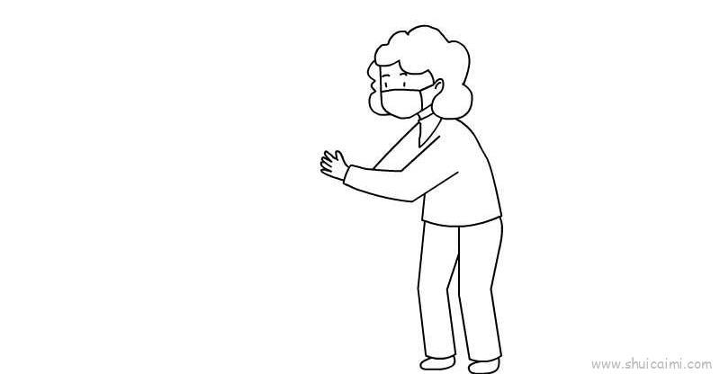 预防新型冠状病毒儿童画怎么画 预防新型冠状病毒简笔画图片大全