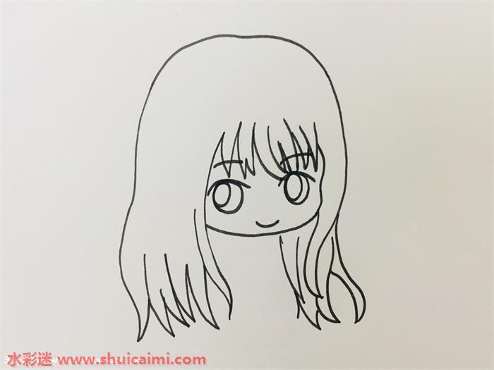 动漫人物赤木晴子怎么画？赤木晴子简笔画步骤教程