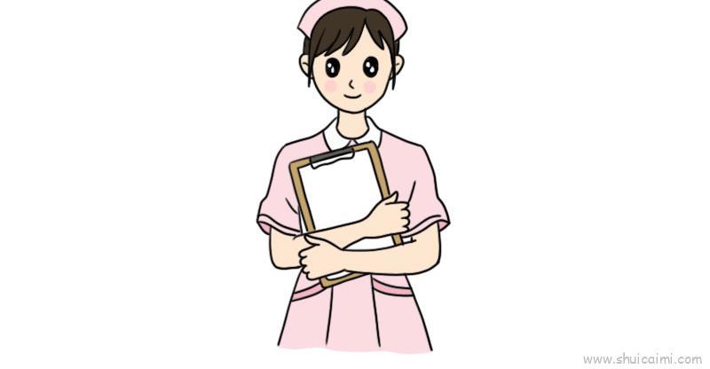 抗击疫情白衣天使儿童画怎么画 抗击疫情白衣天使简笔画顺序