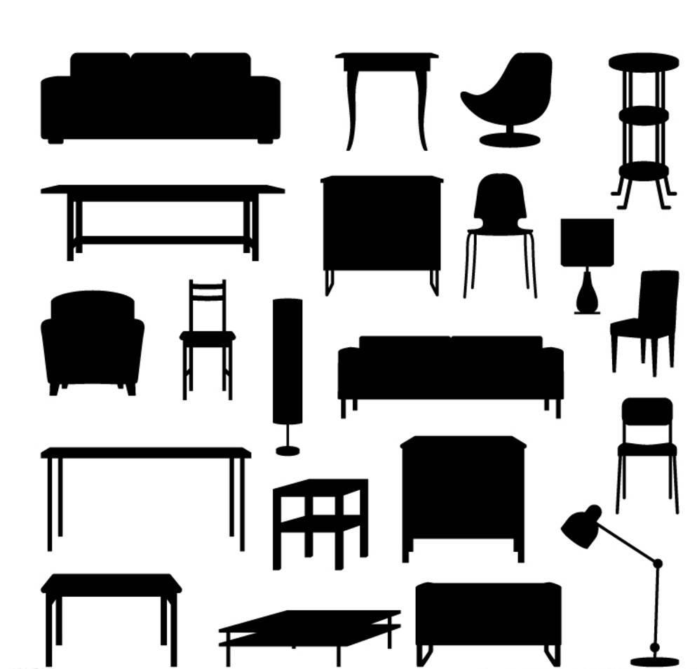 家具简笔画怎么画 家用家具图片