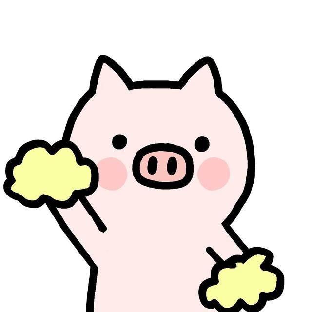 小猪简笔画图片大全可爱 小猪简笔画图片大全可爱彩色