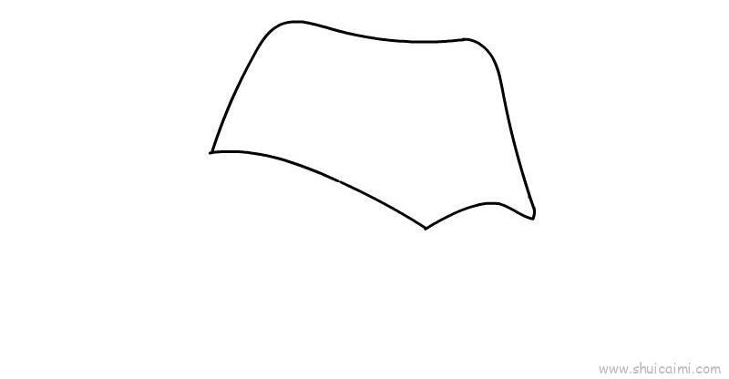 护士帽儿童画怎么画 护士帽简笔画简单