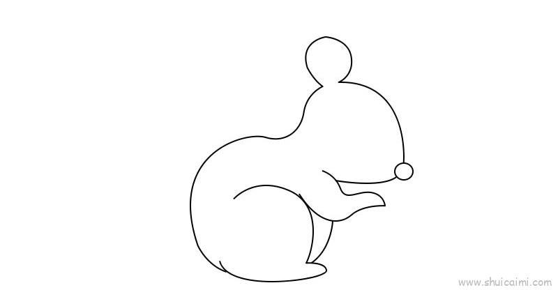 松鼠儿童画怎么画 松鼠简笔画简单