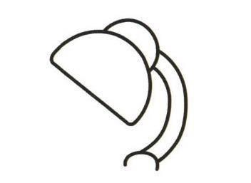 台灯简笔画 台灯简笔画彩色