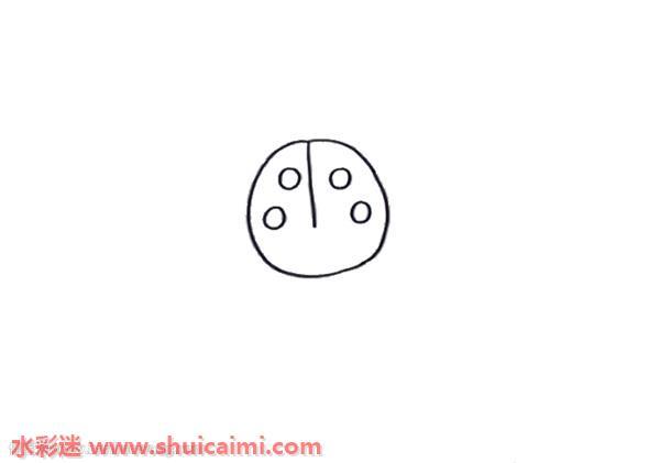 用数字画七星瓢虫怎么画 七星瓢虫简笔画图片彩色