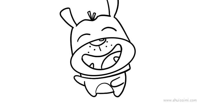 大笑儿童画怎么画 大笑简笔画图片大全