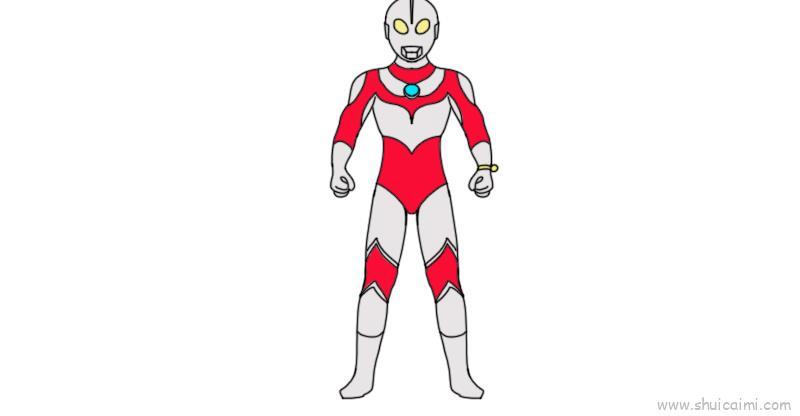 杰克奥特曼儿童画怎么画 杰克奥特曼简笔画简单