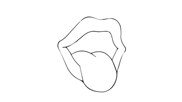 嘴唇的简笔画怎么画 嘴唇简笔画顺序