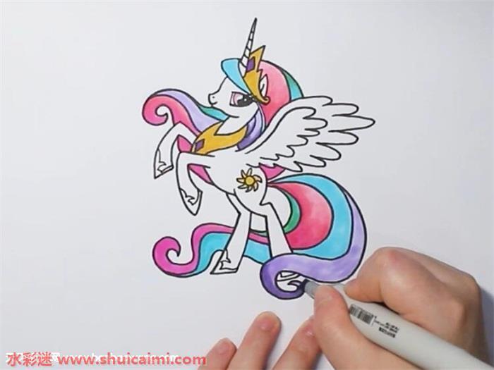 宇宙公主怎么画 宇宙公主简笔画图片