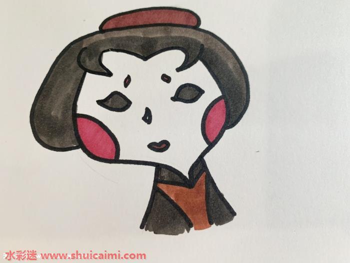 第五人格红蝶q版简笔画头像怎么画看这里
