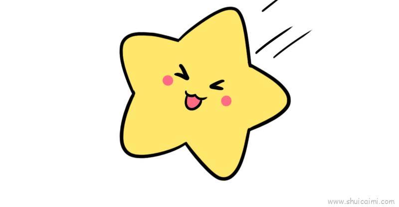 星星儿童画怎么画 星星简笔画图片
