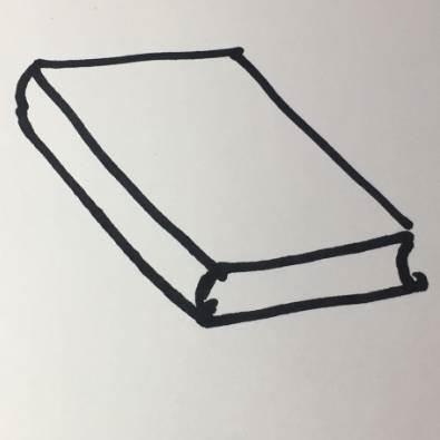 简笔画书 简笔画书本的画法