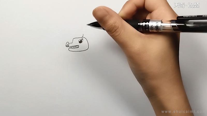 龙舟简笔画怎么画 龙舟简笔画顺序