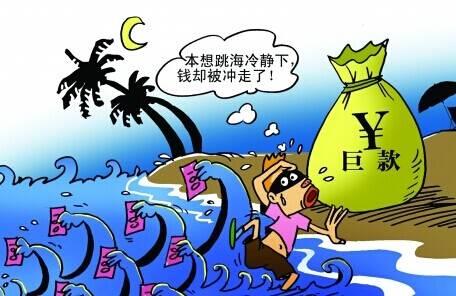 防诈骗海里东西绘画简笔画 防诈骗海报简笔画