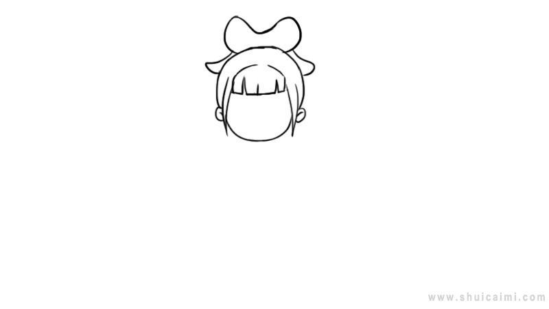 美少女简笔画怎么画 美少女简笔画图片大全