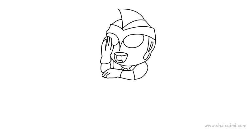 奥特曼儿童画怎么画 奥特曼简笔画图片