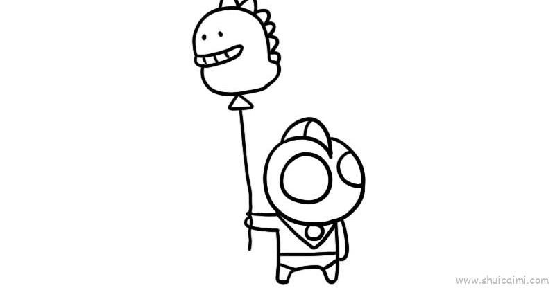 奥特曼儿童画怎么画 奥特曼简笔画简单又好看