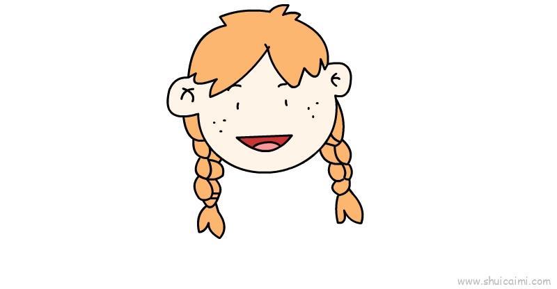 脑袋儿童画怎么画 脑袋简笔画图片大全