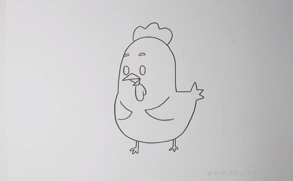 小鸡简笔画怎么画 小鸡简笔画顺序