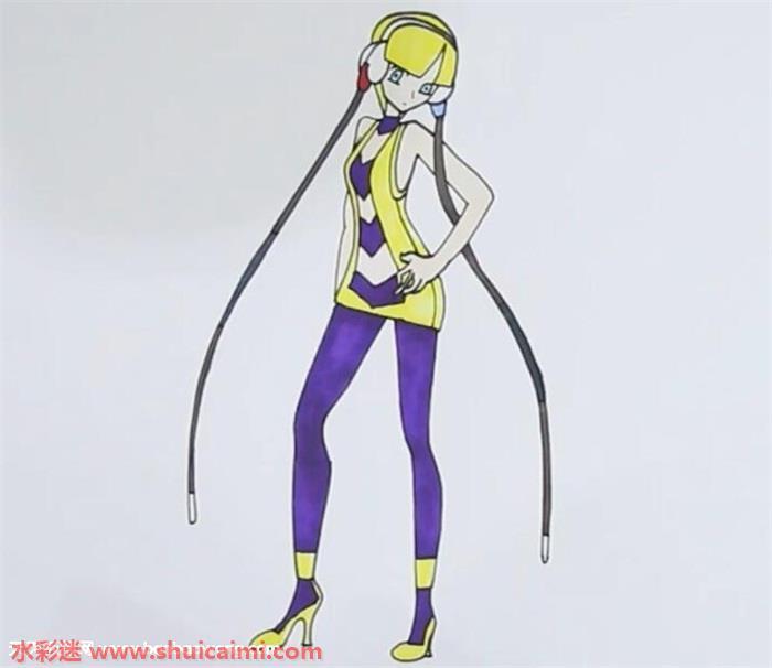 精灵宝可梦小菊儿怎么画 精灵宝可梦小菊儿简笔画彩色