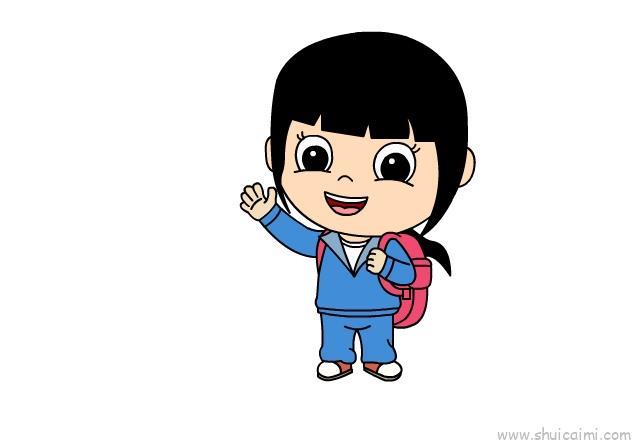 学生儿童画怎么画 学生简笔画图片