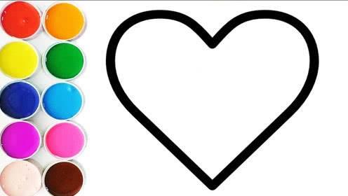 爱心简笔画 爱心简笔画图片