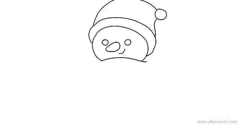 雪人儿童画怎么画 雪人简笔画画法