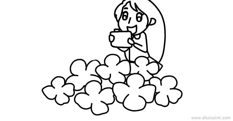 春天儿童画怎么画 春天简笔画画法