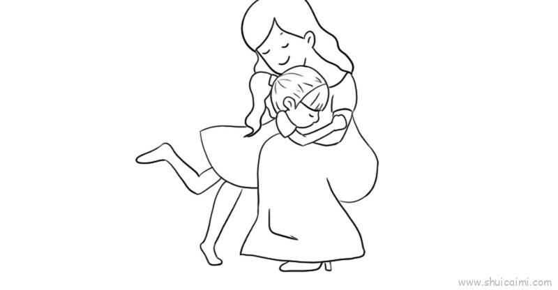 感恩节感恩父母儿童画怎么画 感恩节感恩父母简笔画图片