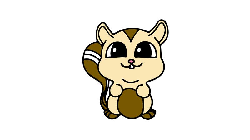 松鼠简笔画怎么画 松鼠简笔画图片大全