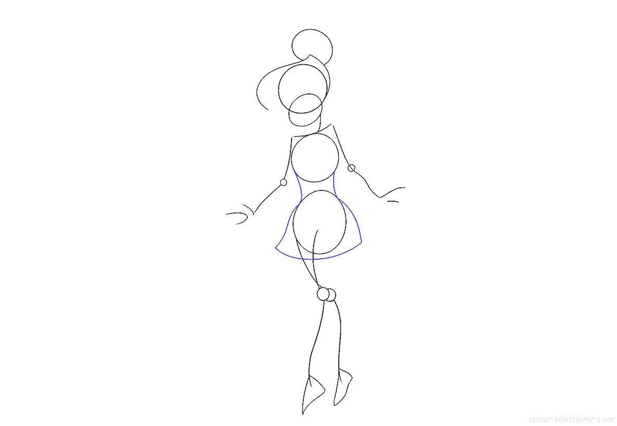 小叮当怎么画 小叮当简笔画简单又漂亮彩色