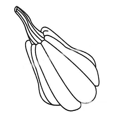 南瓜简笔画 南瓜简笔画儿童画法
