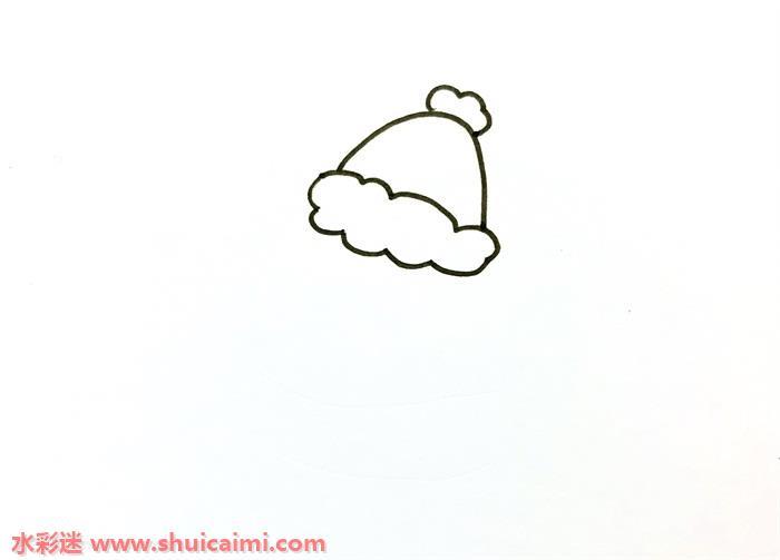 圣诞雪人怎么画 圣诞雪人简笔画上色教程图解