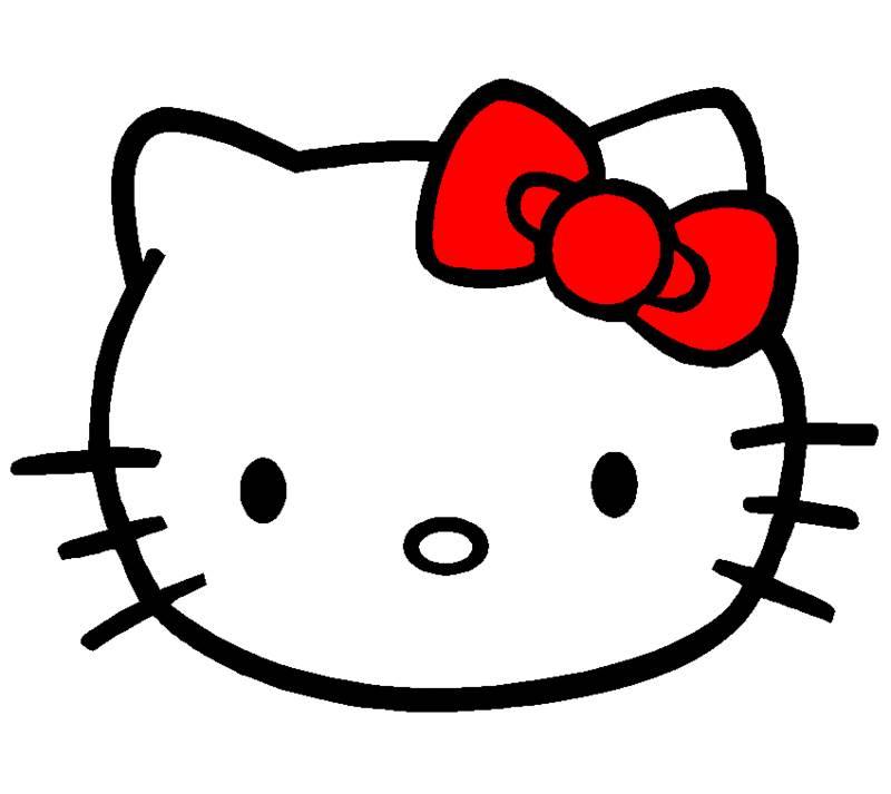 hellokitty简笔画 hellokitty简笔画带颜色