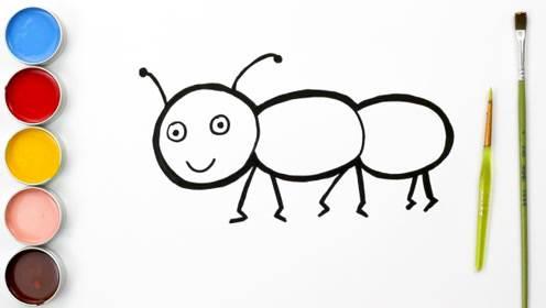 蚂蚁的简笔画 蚂蚁的简笔画图片