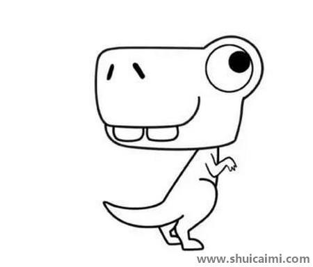 恐龙儿童简笔画