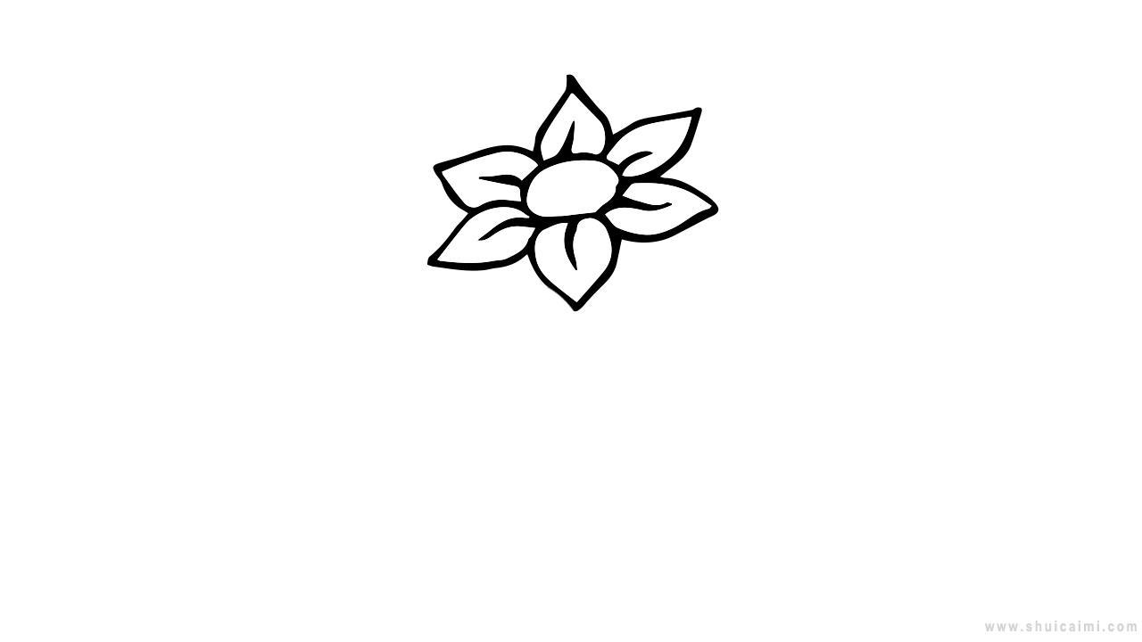 一盆花简笔画怎么画 一盆花简笔画简单