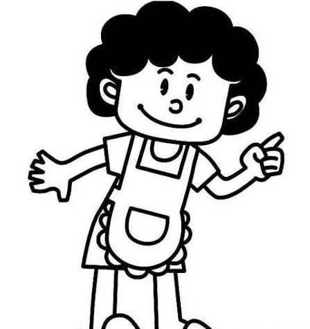 妈妈的简笔画 妈妈的简笔画图片大全