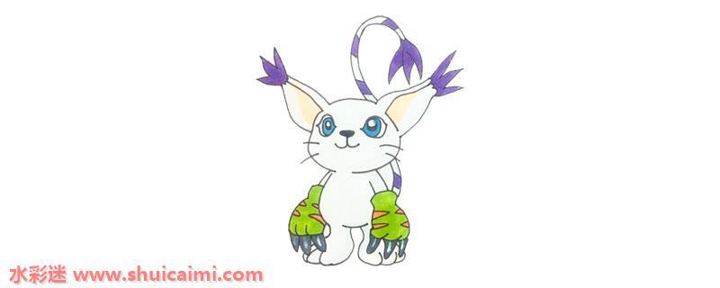 迪路兽怎么画 迪路兽简笔画画法