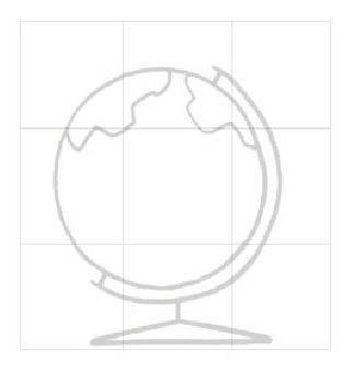 地球仪简笔画 地球仪简笔画图片