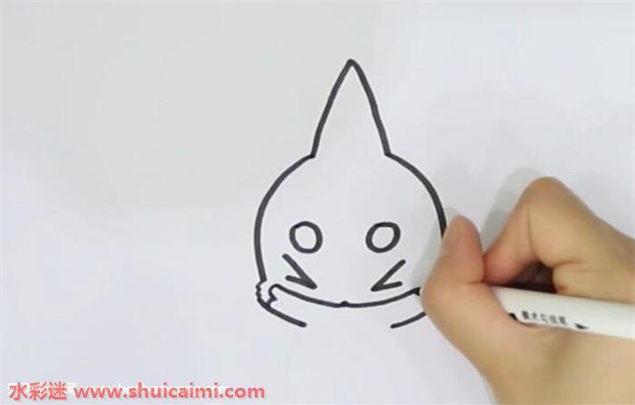 泳气鼬怎么画 泳气鼬简笔画步骤