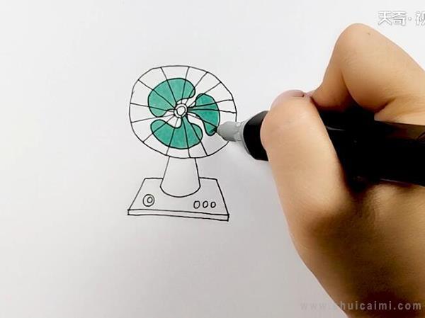 电风扇简笔画怎么画 电风扇简笔画简单