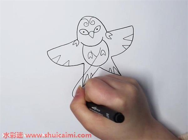 风筝怎么画 风筝简笔画步骤图