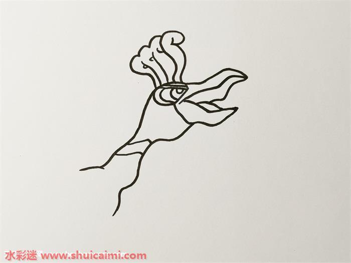 神奇宝贝凤王怎么画 神奇宝贝凤王简笔画图片大全