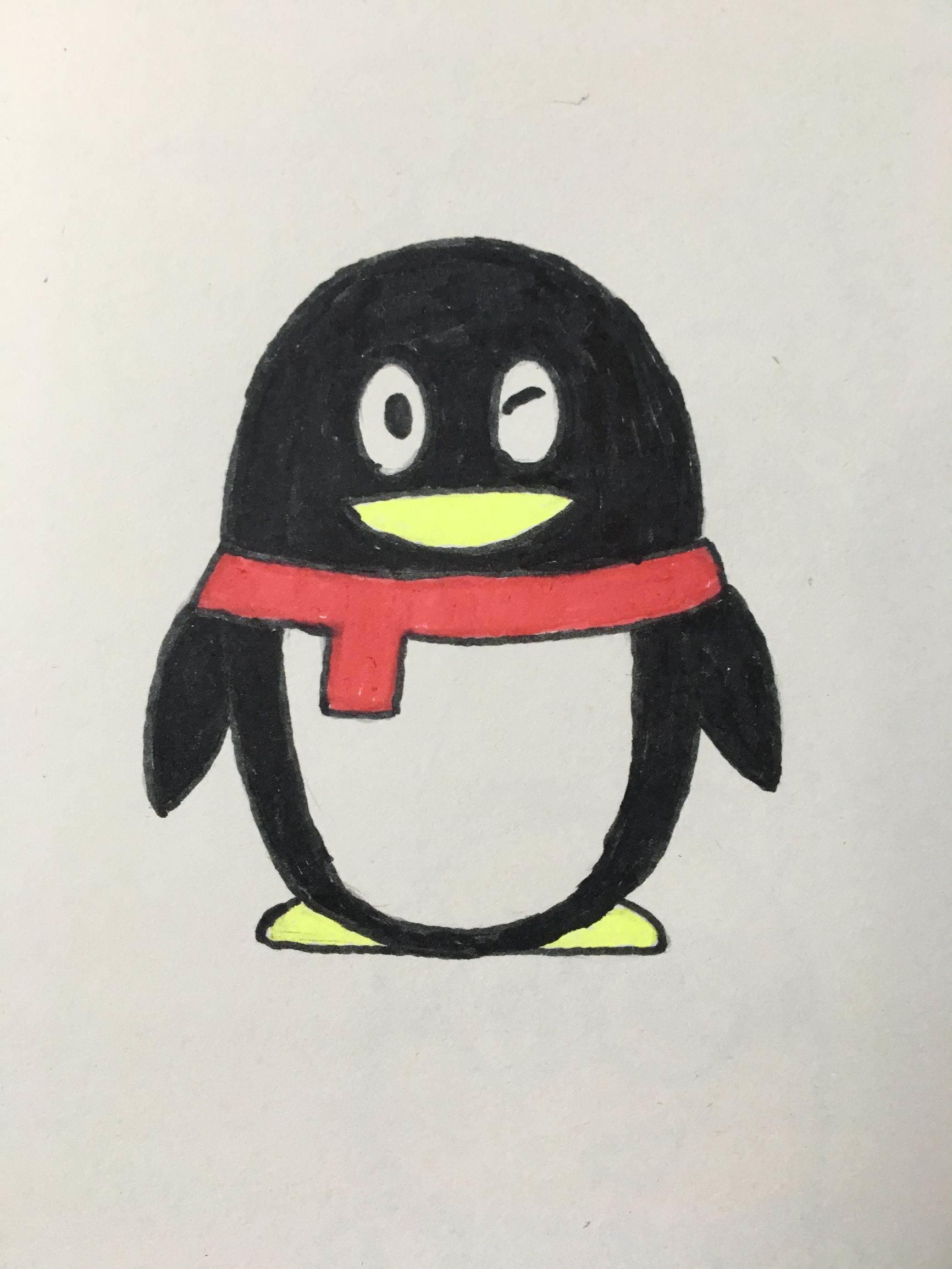 企鹅简笔画 企鹅简笔画儿童画