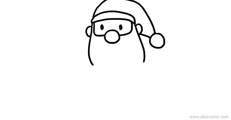 圣诞节圣诞老人儿童画怎么画 圣诞节圣诞老人简笔画简单又好看