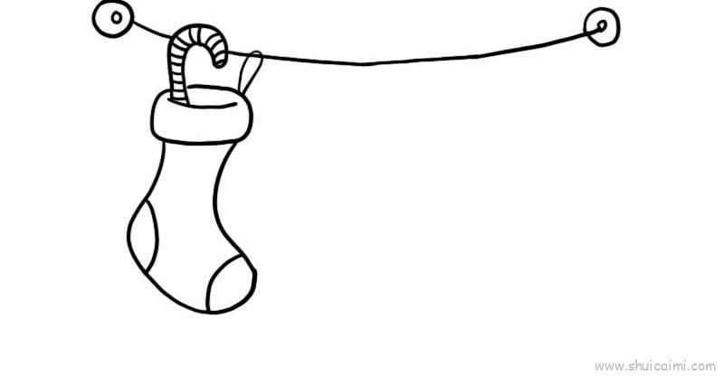 袜子儿童画怎么画 袜子简笔画画法