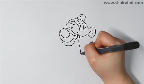 跳跳虎简笔画怎么画 跳跳虎简笔画简单